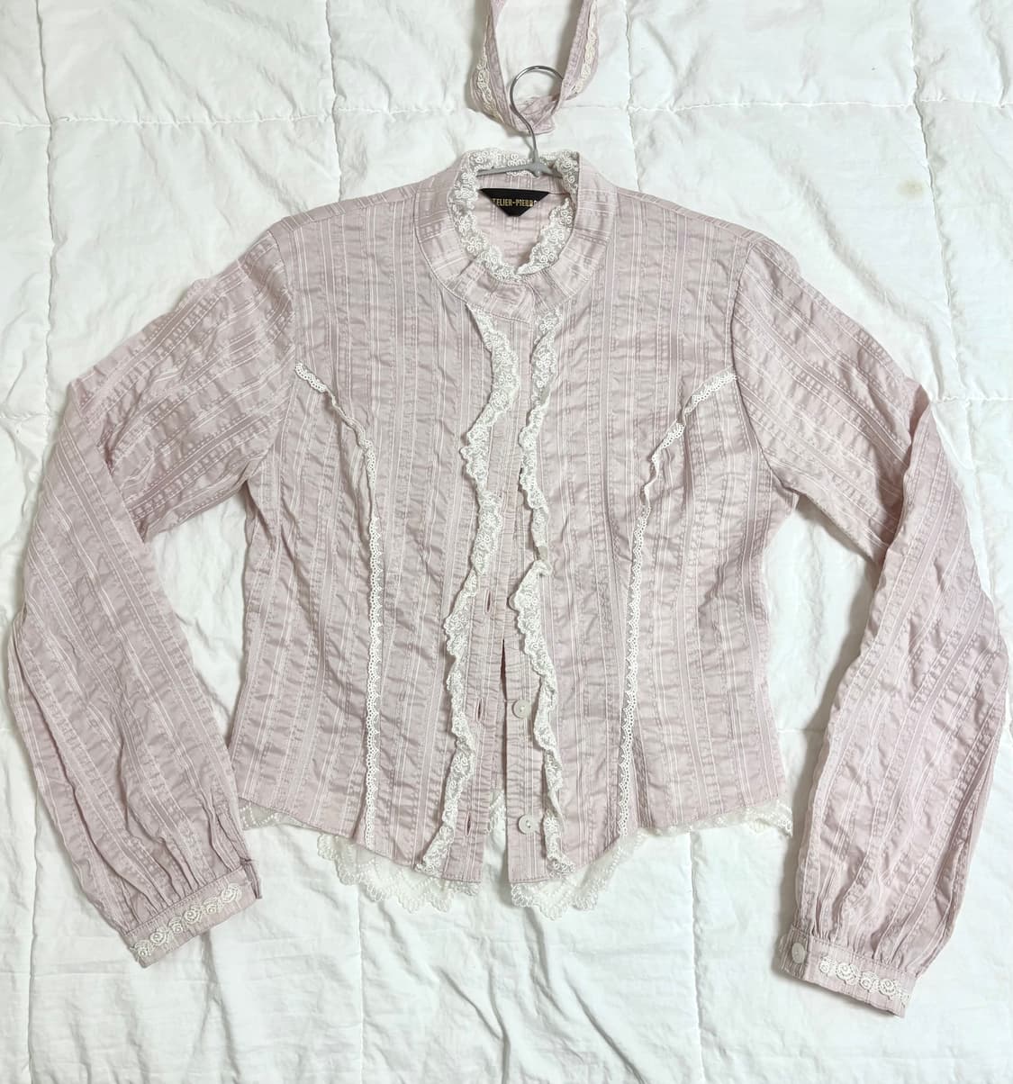 아뜰리에 피에롯 atelier pierrot 로리타 리본 블라우스 상품이미지3