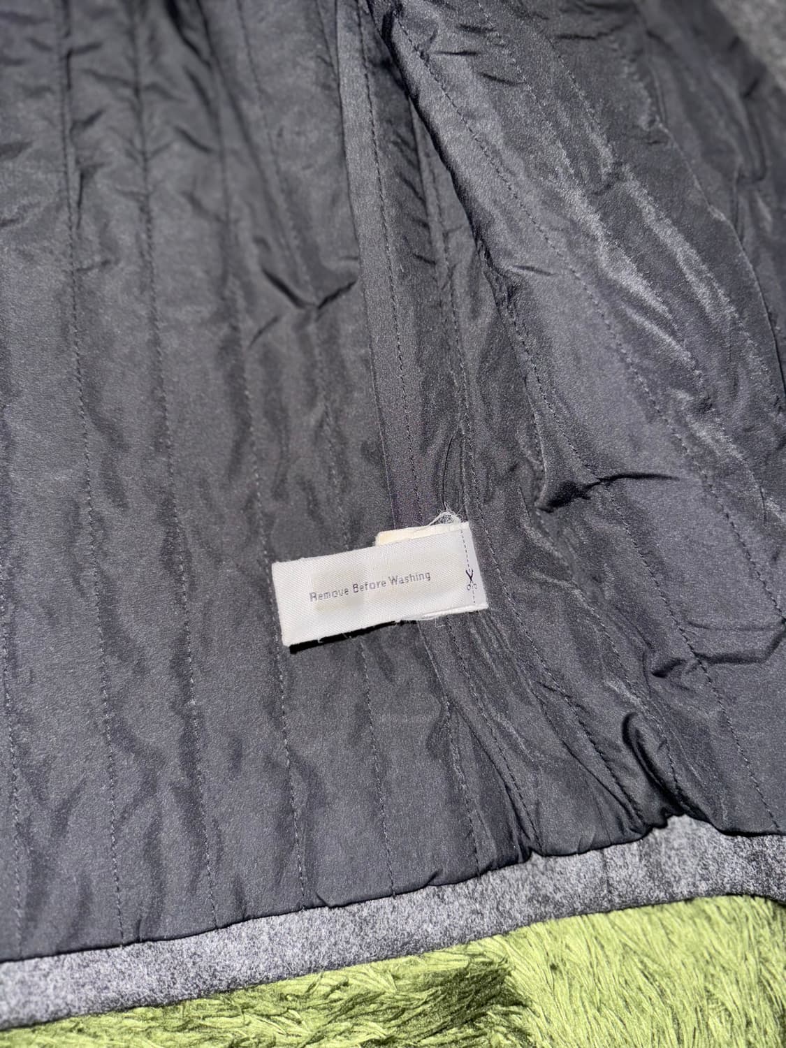 [S] J.Crew 제이크루 울 블렌디드 퀼티드 코트 그레이 상품이미지7