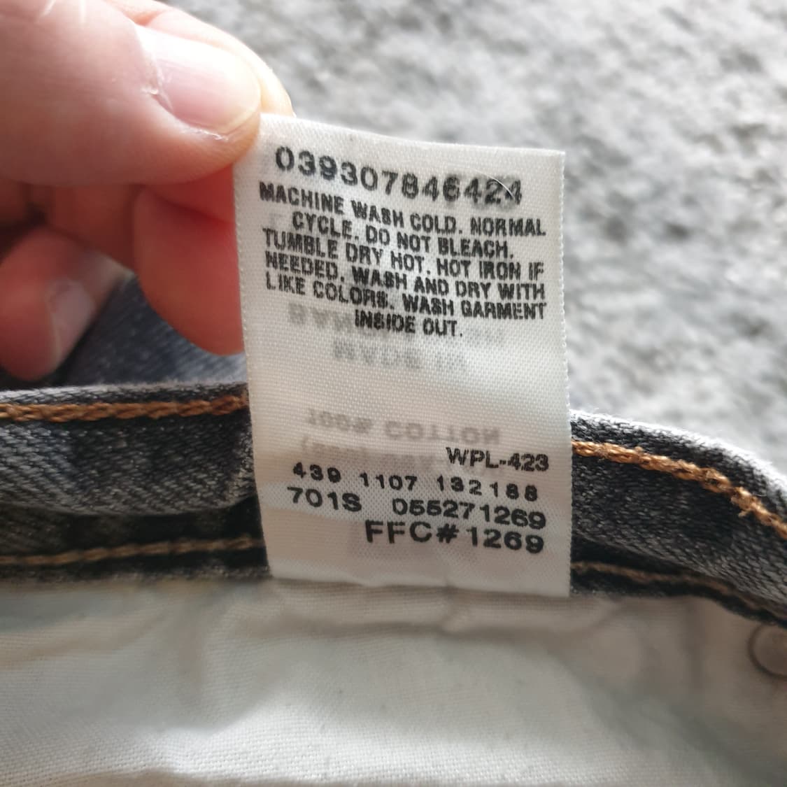 [무료배송] LEVIS 527 로우 부츠컷 데님 팬츠 상품이미지8
