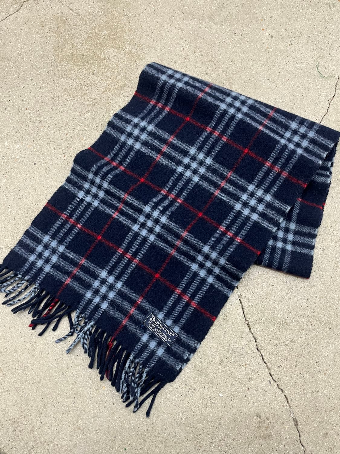 BURBERRYS lambswool muffler 상품이미지3