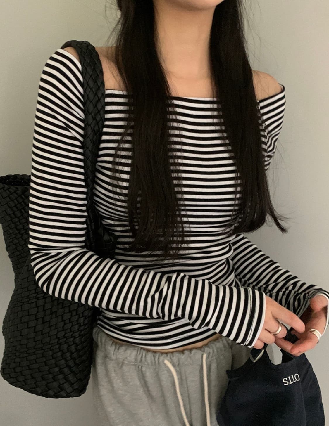 [나이니] 스프라이트 오프숄더 티셔츠 상품이미지3