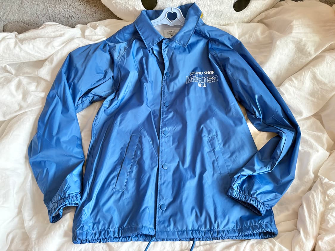 발란사 코치자켓 블루 상품이미지3