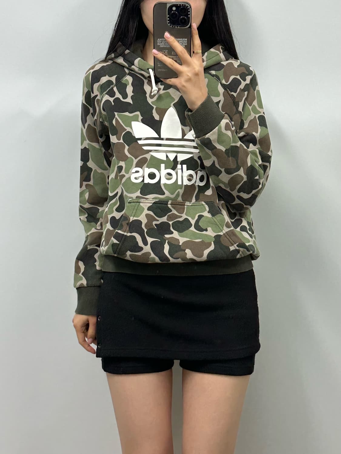 아디다스 카모 패턴 후드티 상품이미지1