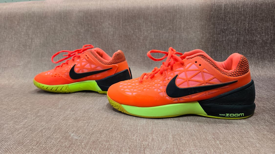 나이키 245mm-  줌 케이지 2 오렌지 테니스화 상품이미지4