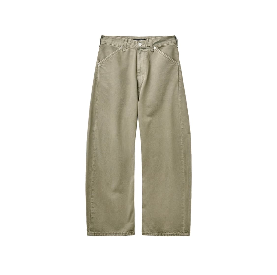 해칭룸 Wide Curve Jeans Olive 상품이미지6