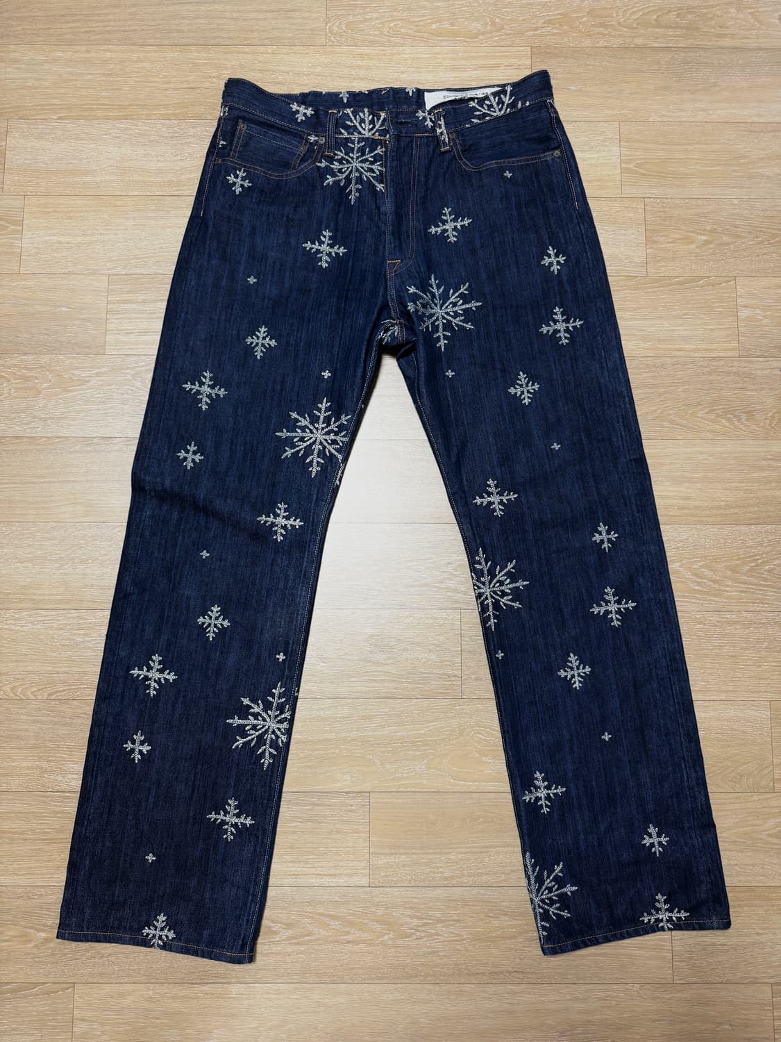 캐피탈 눈꽃 데님팬츠 36사이즈(보통 32정도) 상품이미지3
