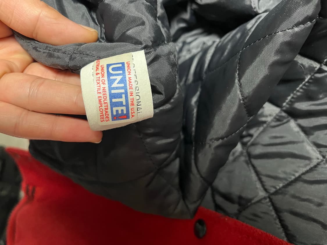 빈티지 롤링스톤즈 바시티자켓 made in usa 상품이미지5