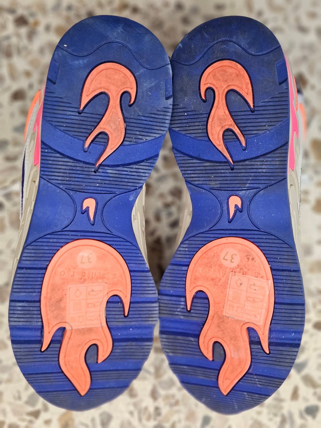 여성 산드로 플레임 스니커즈 화이트 235-236mm 상품이미지6