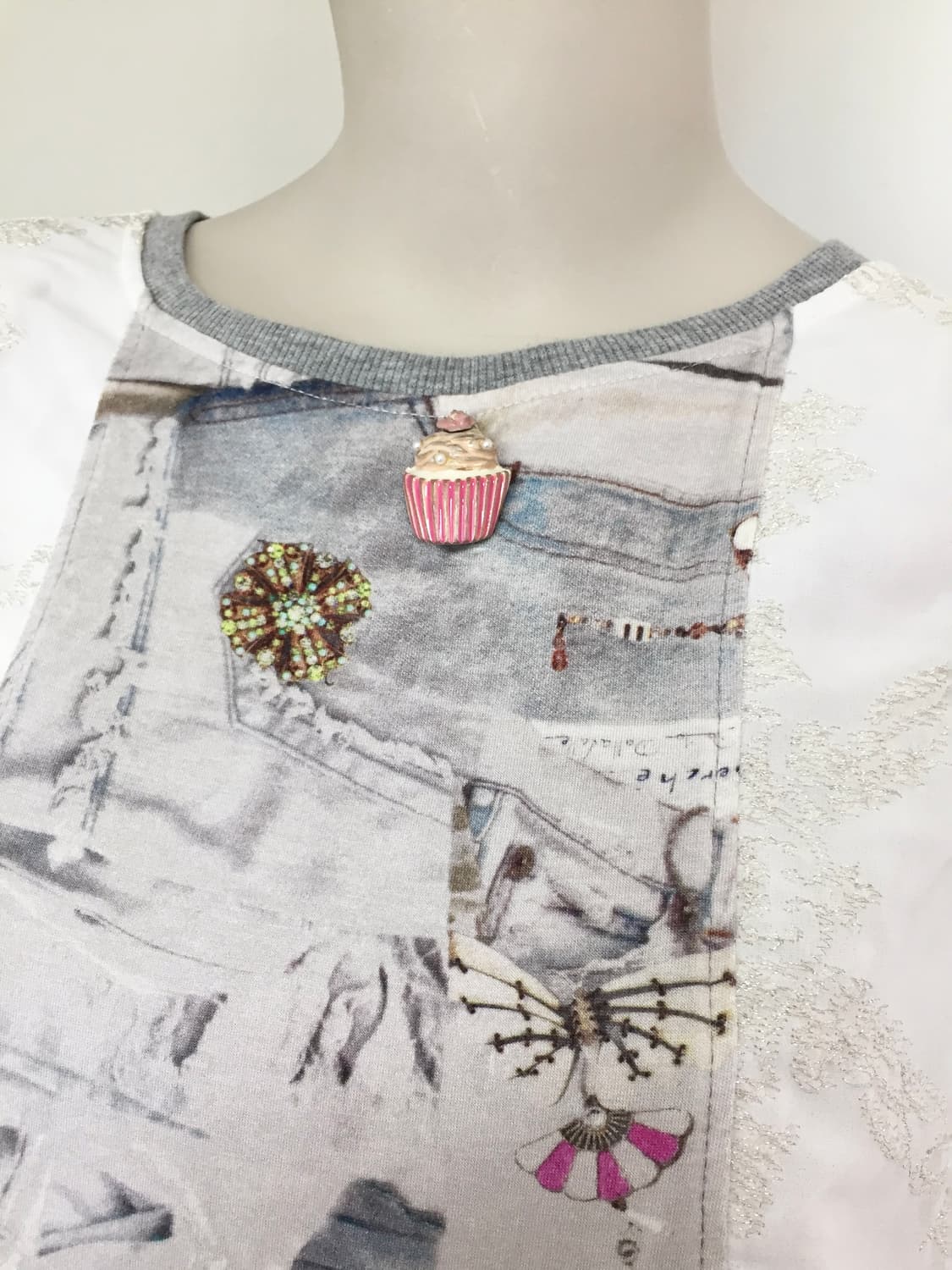 Italy made Trompe-l’œil  Layered Dress 상품이미지7