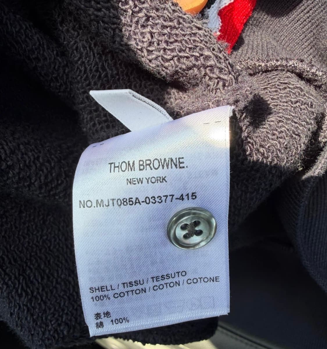 톰브라운 백삼선 맨투맨 5사이즈 상품이미지3