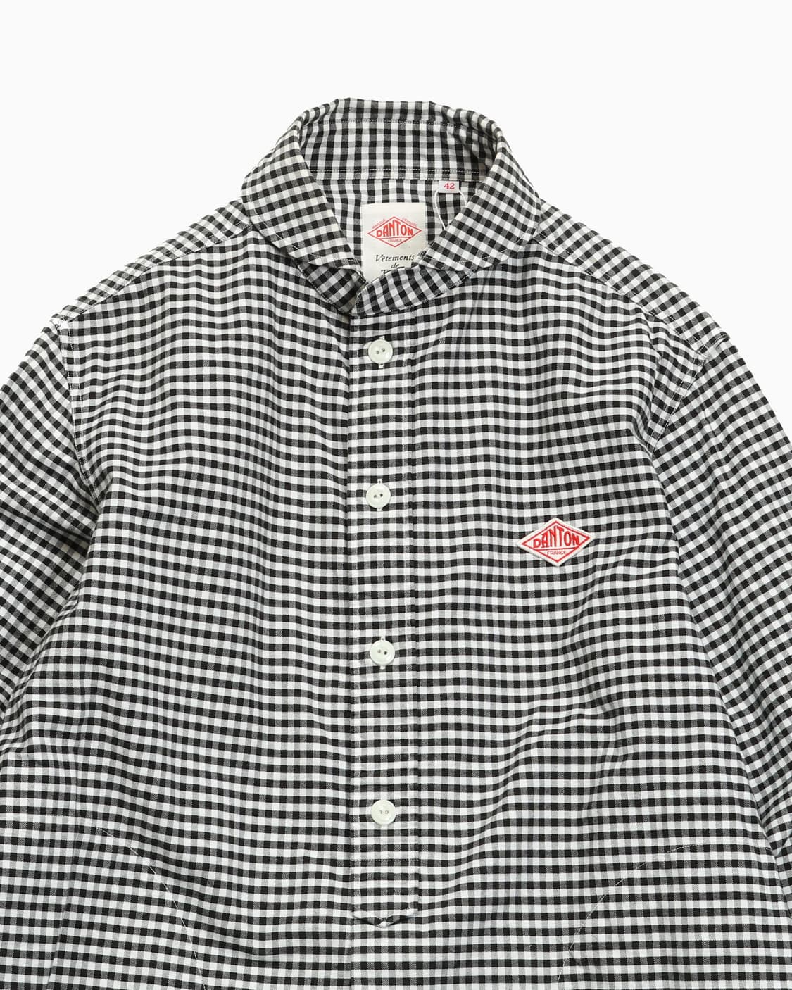 단톤 여성 라운드 칼라 셔츠 상품이미지3