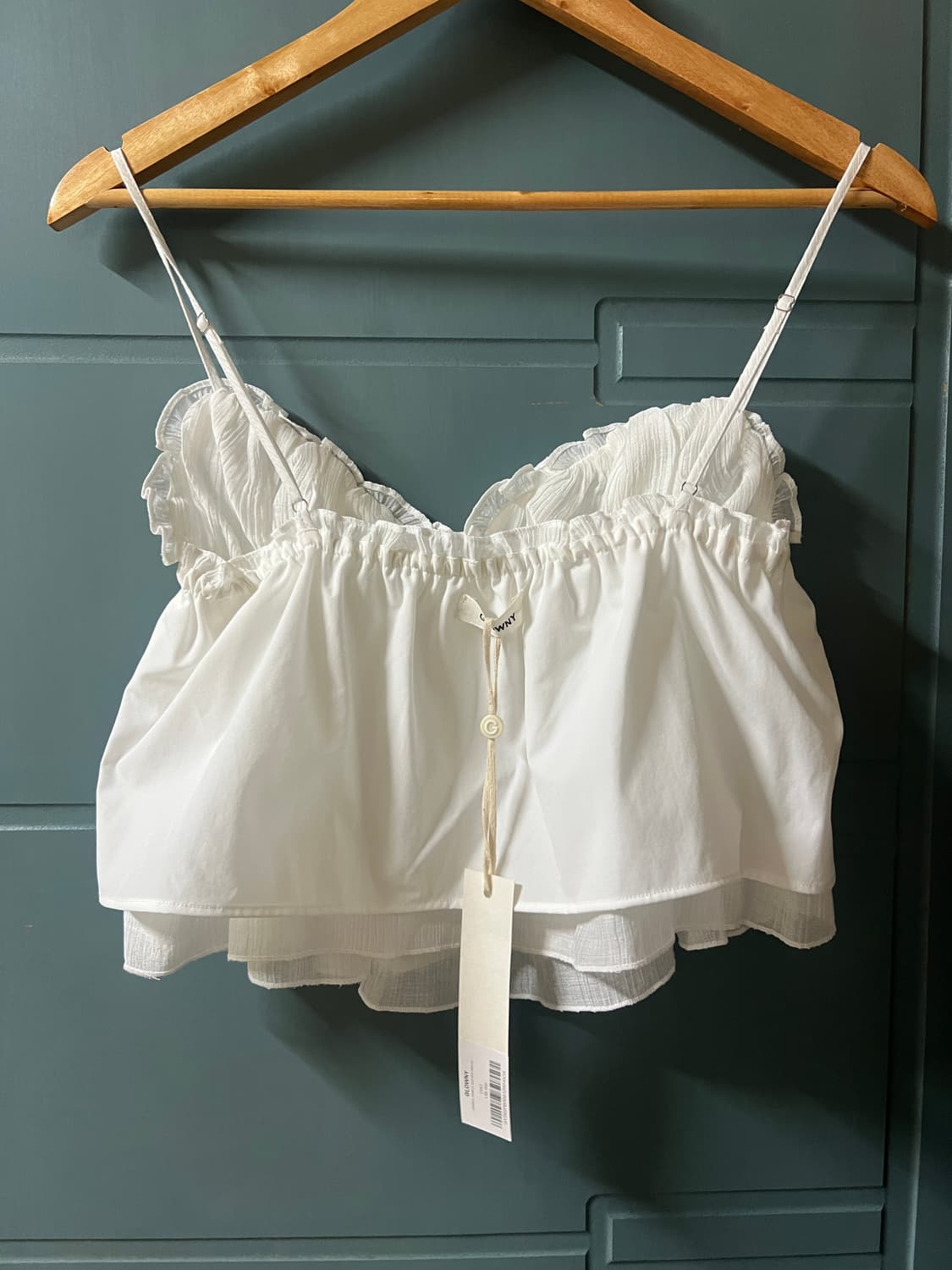 GLOWNY SHIRRED CRINKLE BUSTIER 상품이미지4
