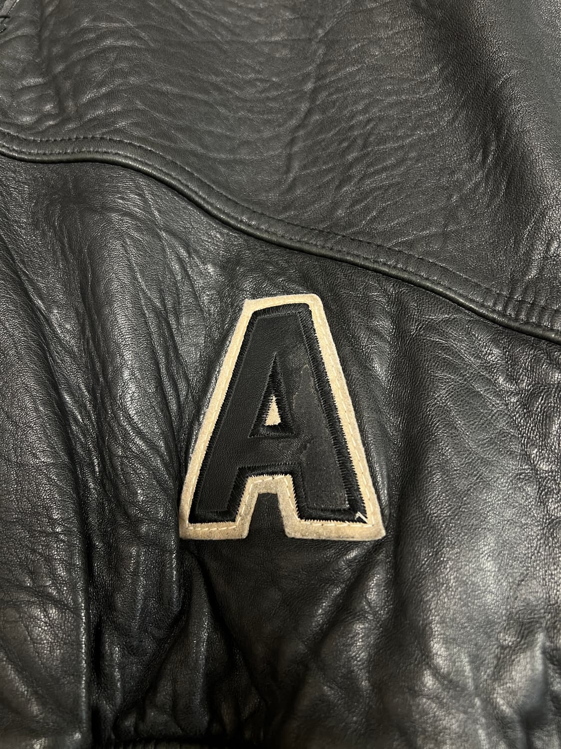 [L] AVIREX 시그니처 USA 빈티지 가죽자켓 상품이미지9