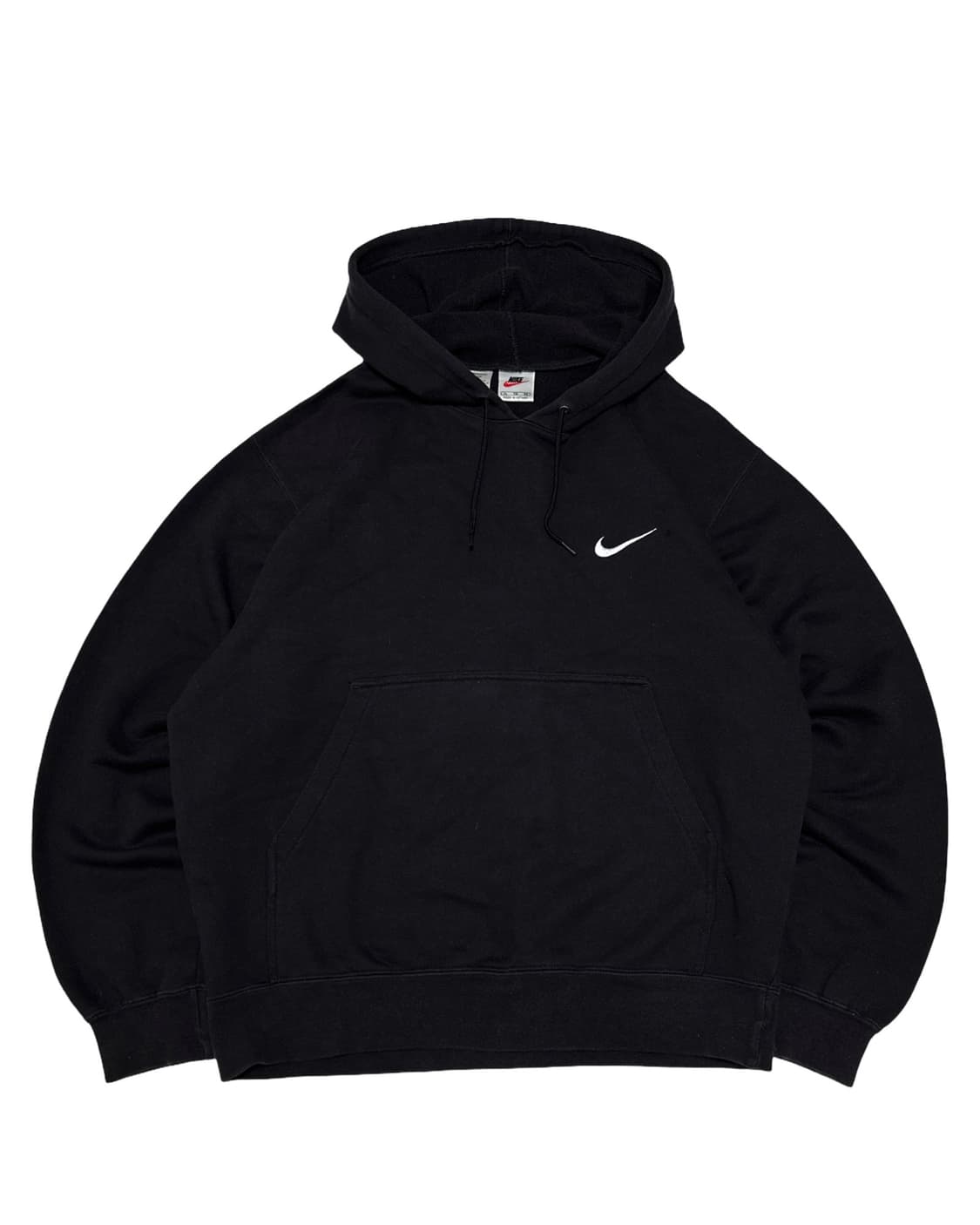 00‘s 나이키 스우시 블랙 후드티 상품이미지1