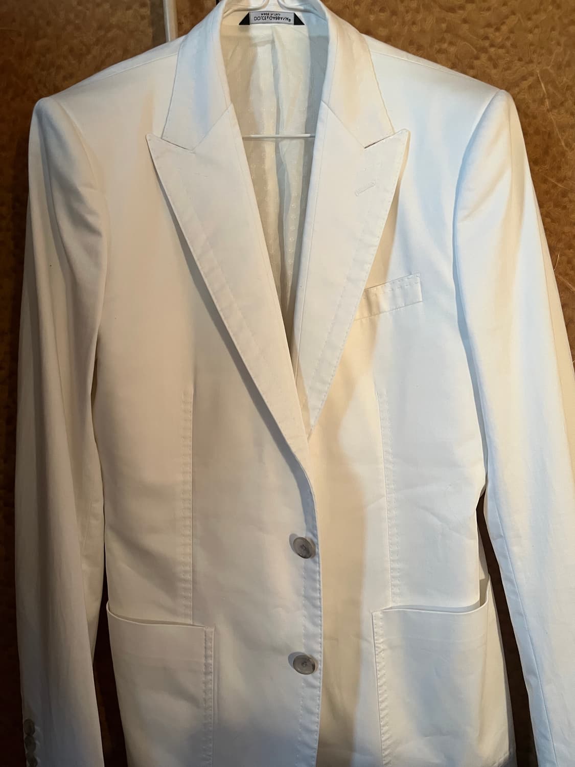 돌체앤가바나 화이트 블레이저 46 상품이미지1