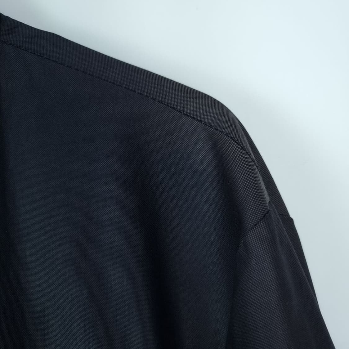 [타임] 레더 트리밍 폴리쉘 집업 자켓 네이비 M17439 상품이미지9