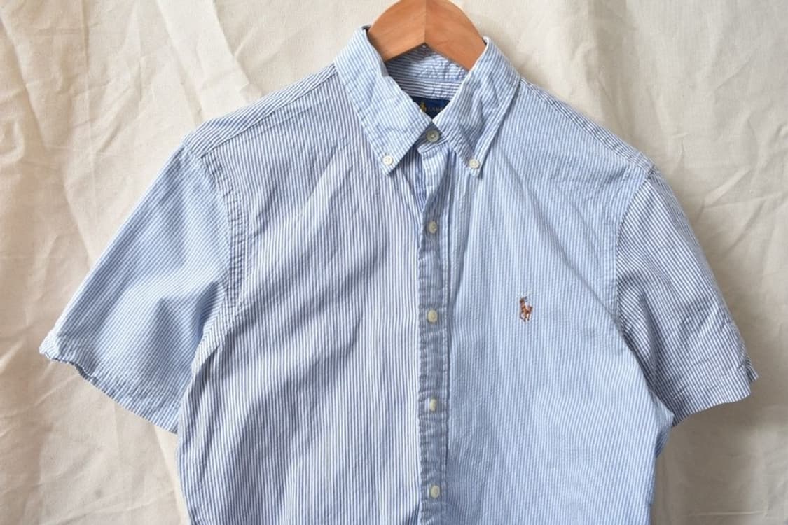 폴로 랄프로렌 시어서커 셔츠 M0418 상품이미지4