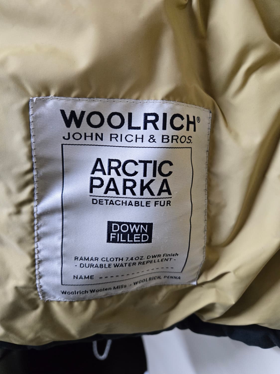 울리치 아틱 파카 네이비 usa s.eu m 상품이미지6