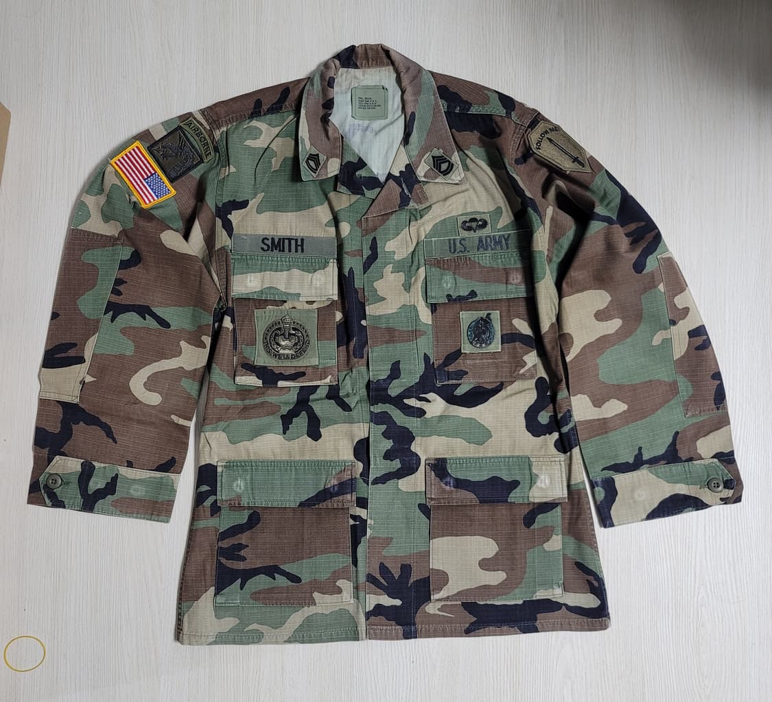 미군 우드랜드 상의(sr) 상품이미지1