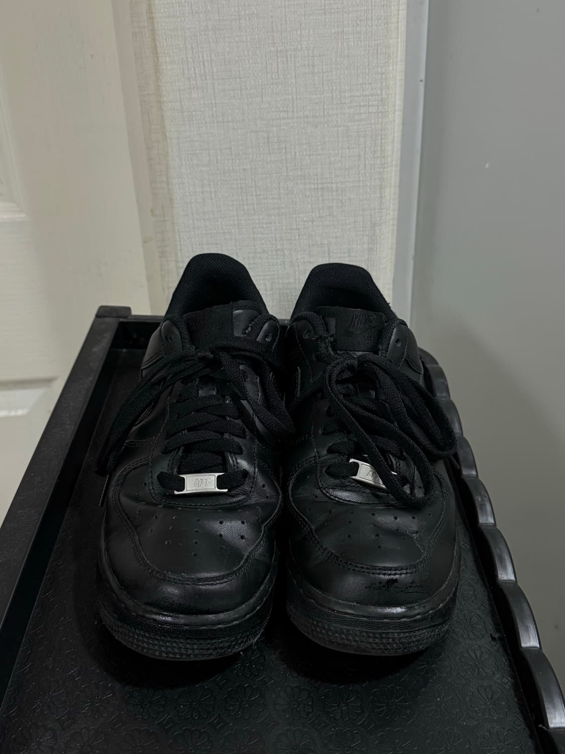 [265] 나이키 에어포스 1 07 로우 트리플 블랙 상품이미지2