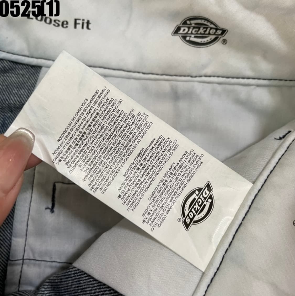 디키즈 데님 반바지 상품이미지3