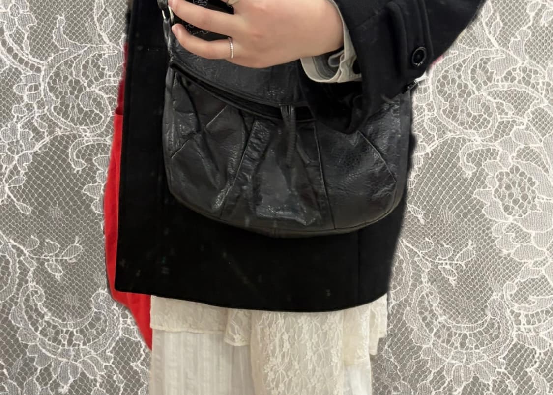 빈티지 레더 크로스백 상품이미지4