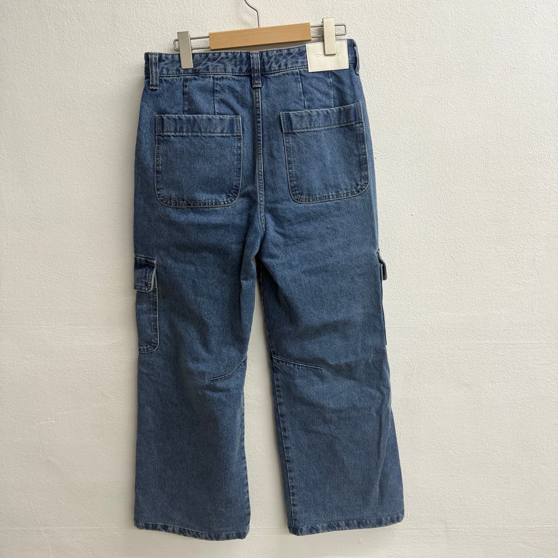 플랙(PLAC) 데님 와이드 카고 팬츠 (30) 상품이미지3