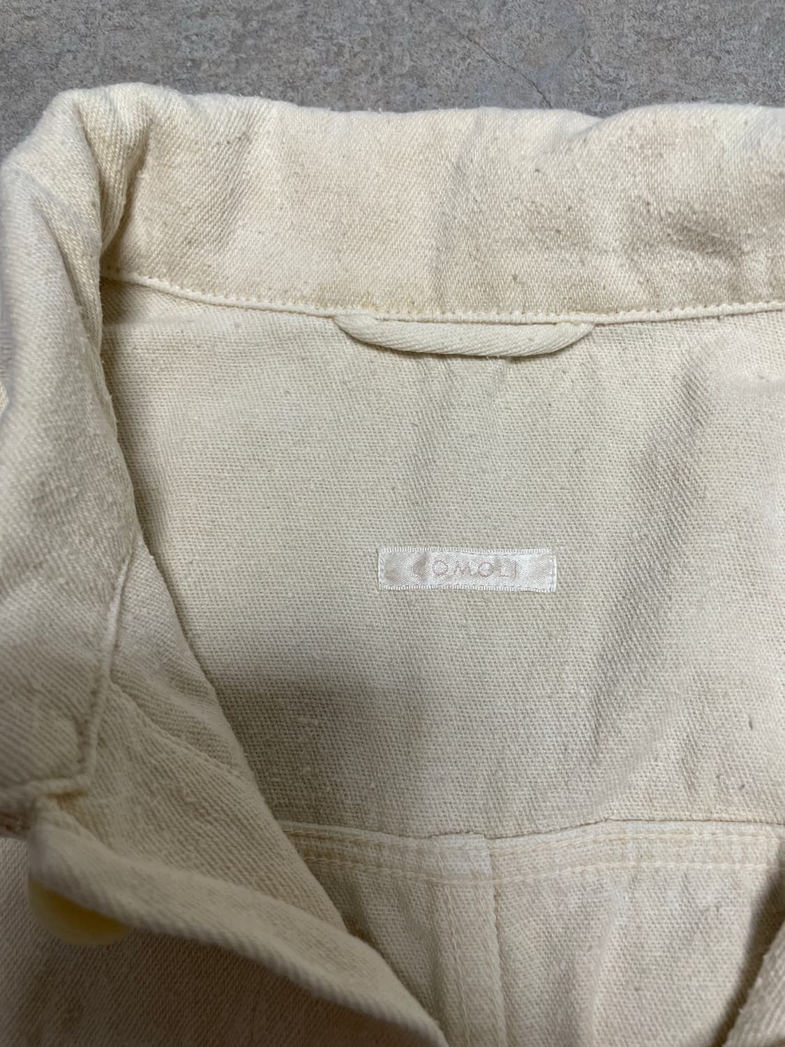 코모리 실크넵 타입원 에크루 comoli silk nep type 1st 상품이미지3