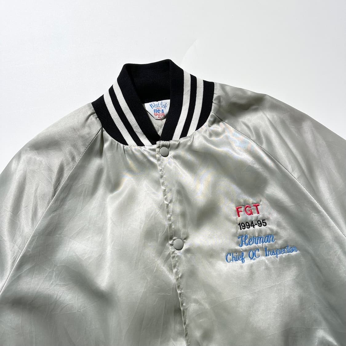 West Ark USA 엠브로이디드 바시티 자켓 상품이미지7