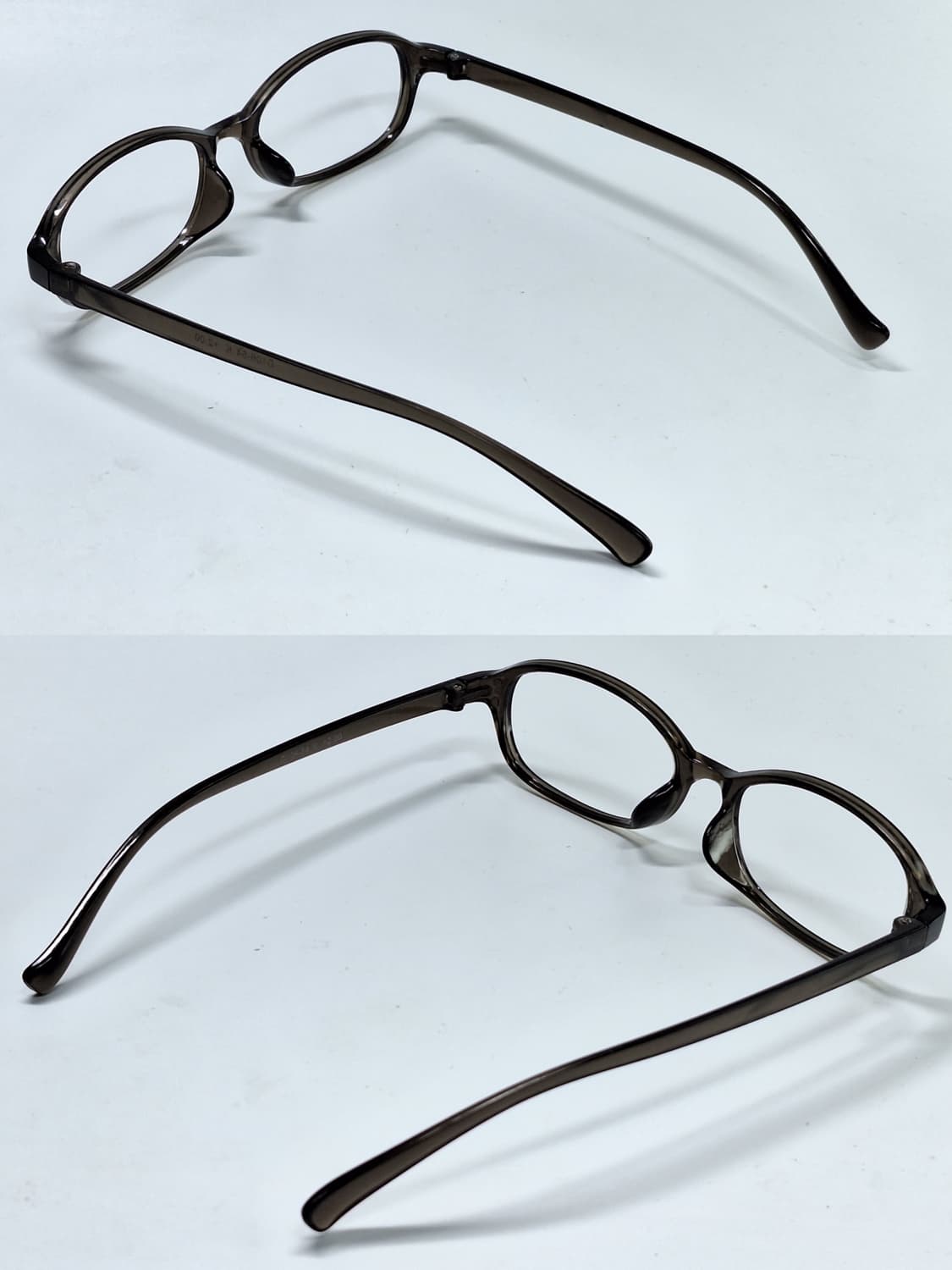 슬림 오벌형 뿔테 안경테 D106-54K 일본수입 빈티지 레트로 클래식  상품이미지5