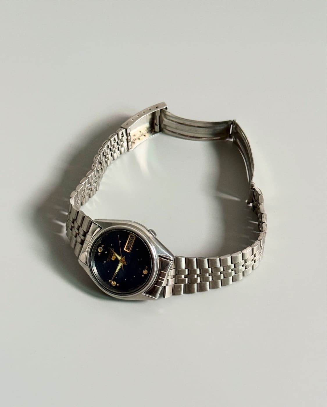 vintage SEIKO 5 Automatic metal watch 상품이미지3