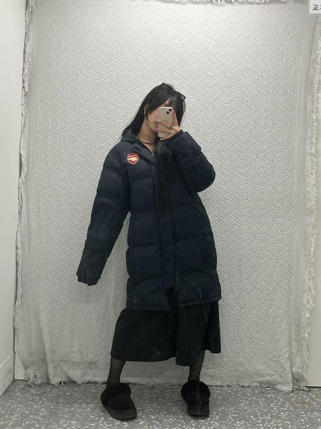 나이키 올드스쿨 스포티 아스날 롱패딩 M C06809 상품이미지1