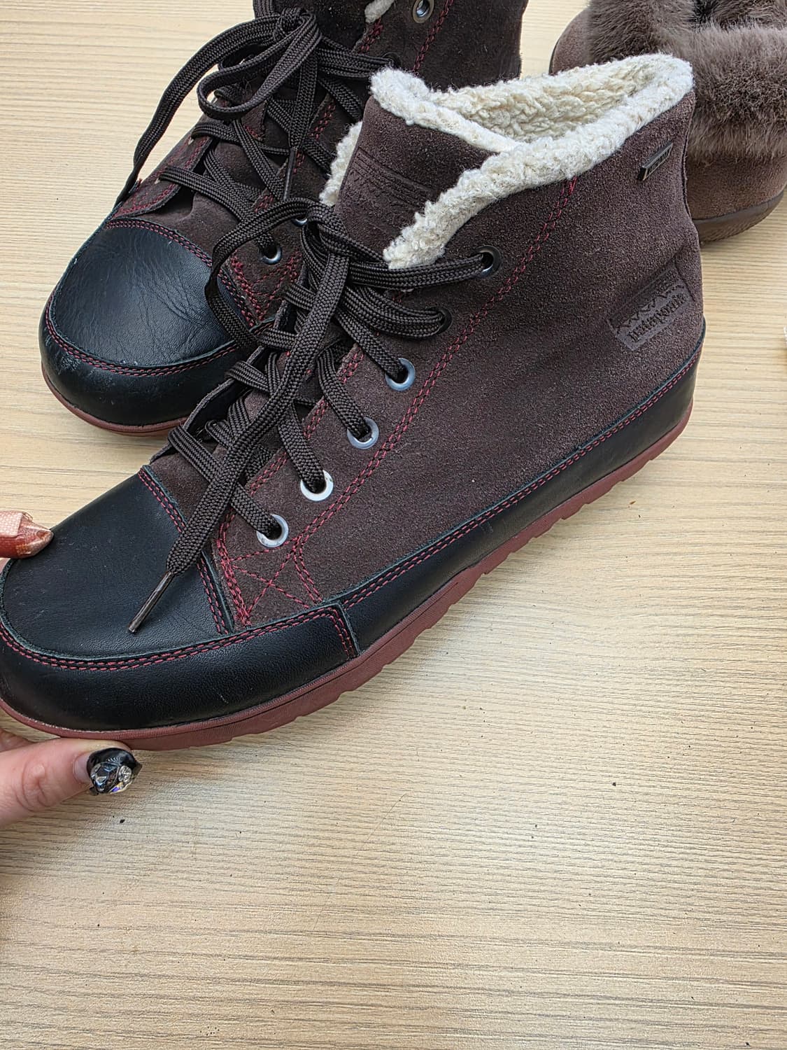 파타고니아 털 방한 스니커즈 부츠 UK8 상품이미지4