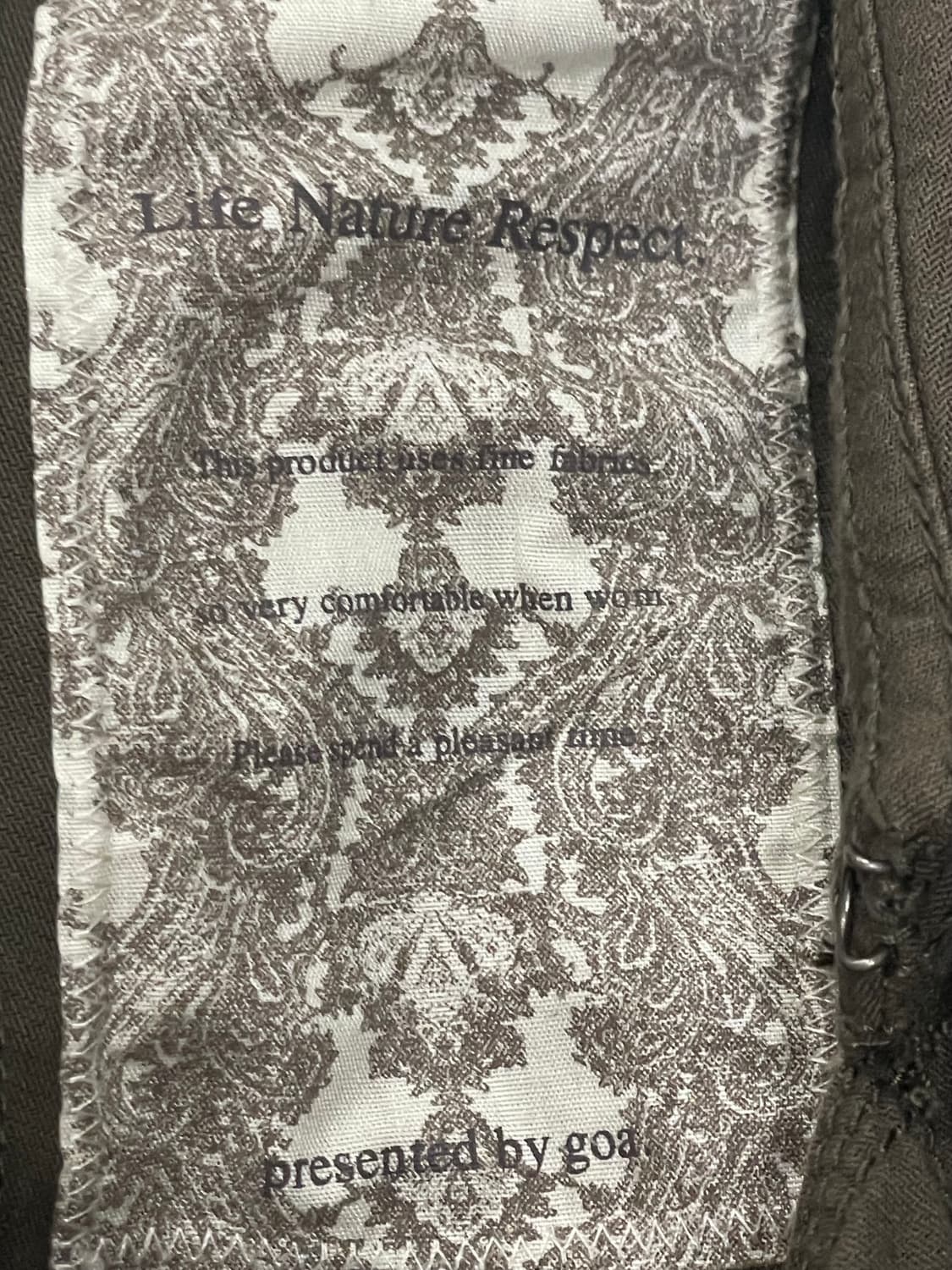 goa 고아 빈티지 밀리터리 모토 웨스턴 트렌치코트 상품이미지9