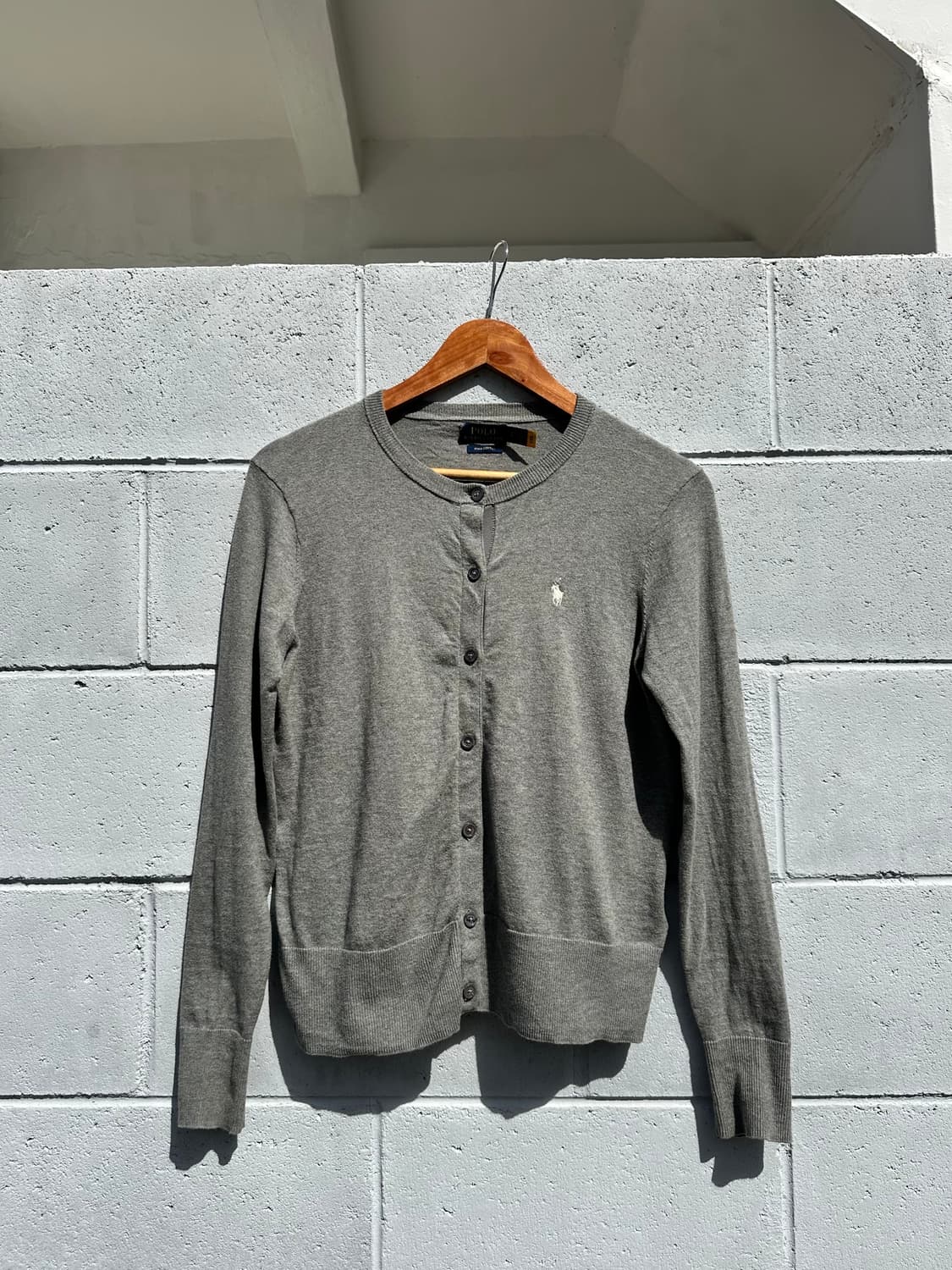 폴로 랄프로렌 우먼 피마코튼 가디건 상품이미지2