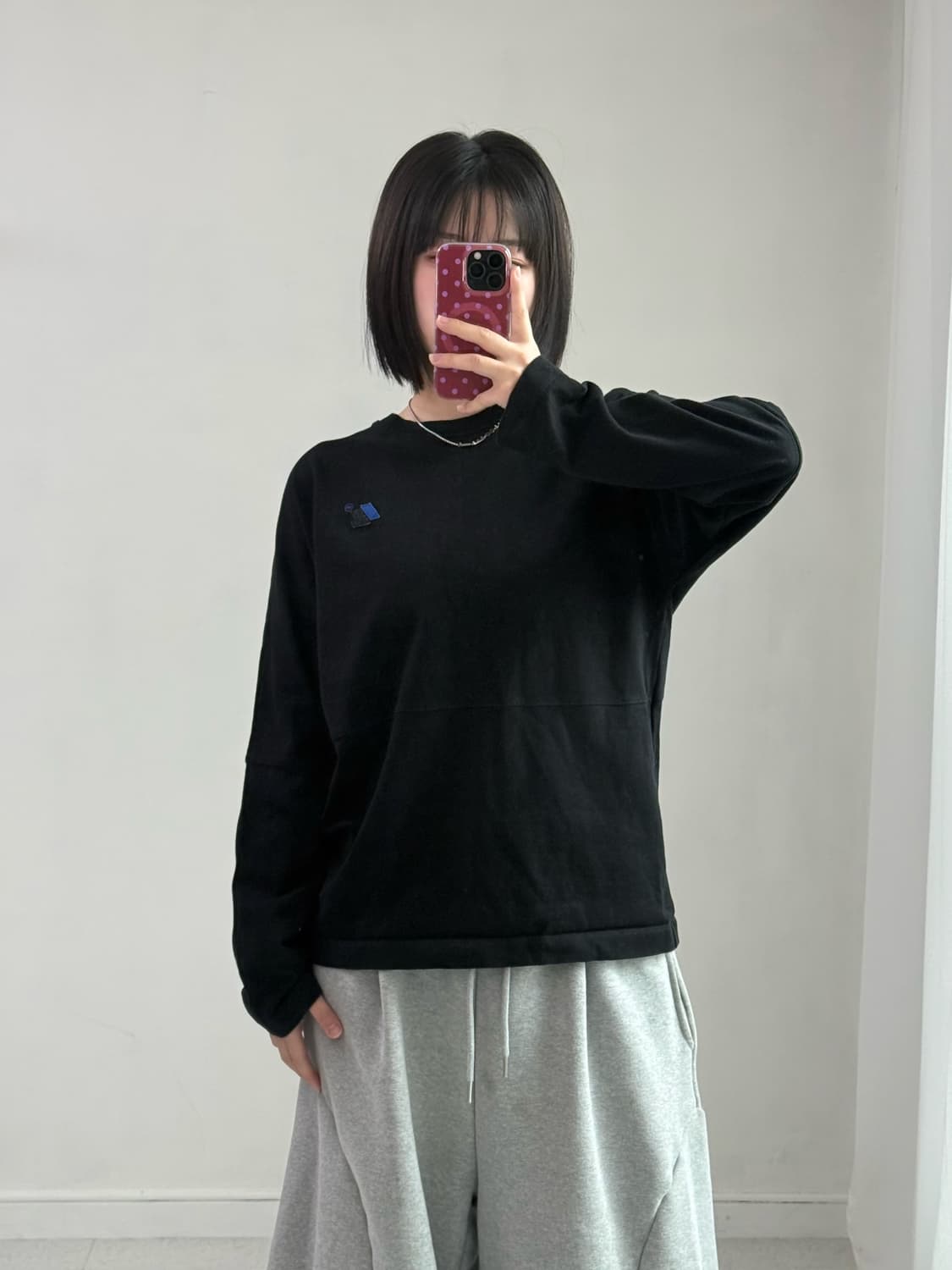 자라x아더에러 블랙 롱슬리브 상품이미지2