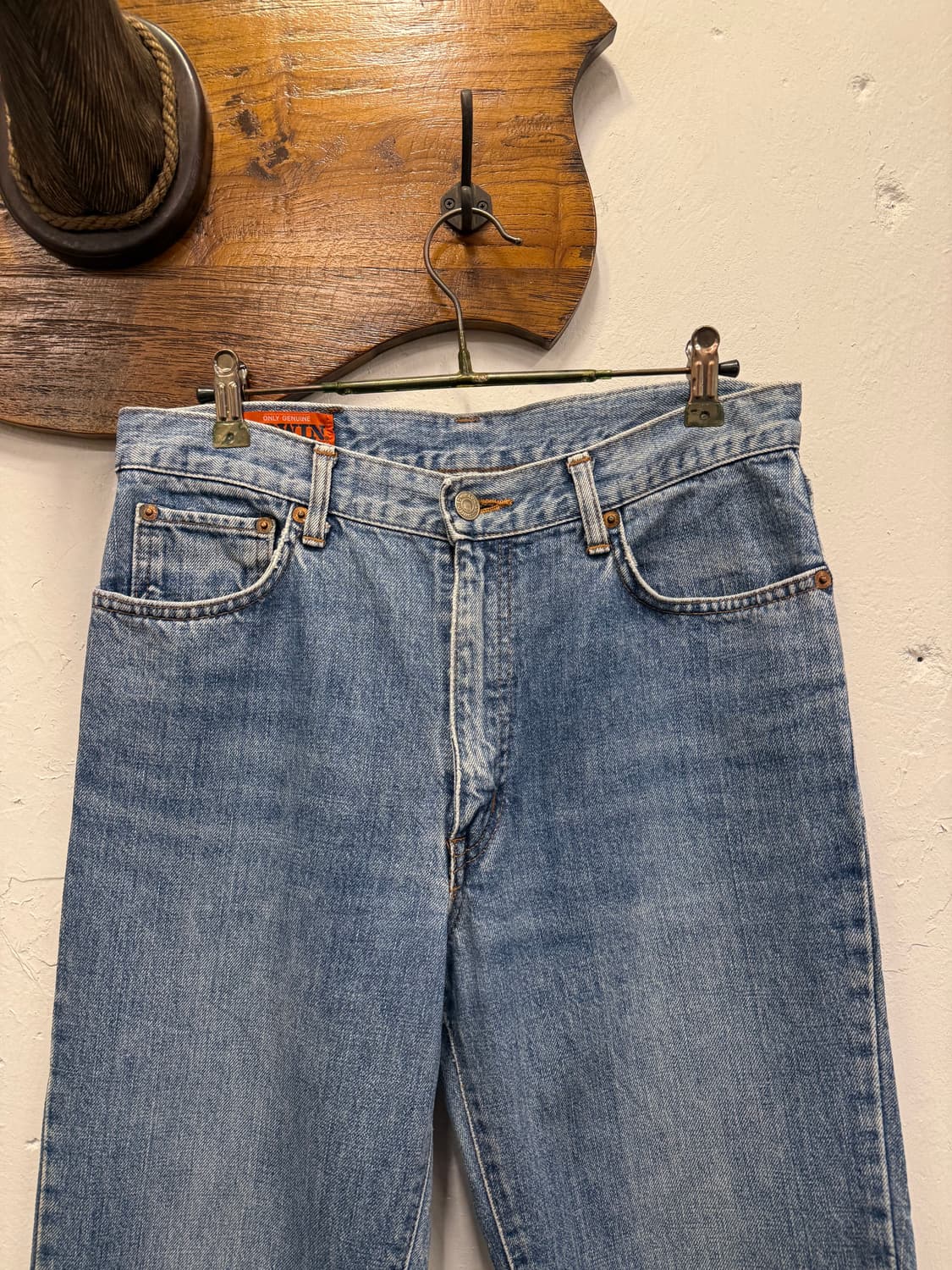 (30inch) EDWIN 에드윈 Light Blue Washed Den 상품이미지6