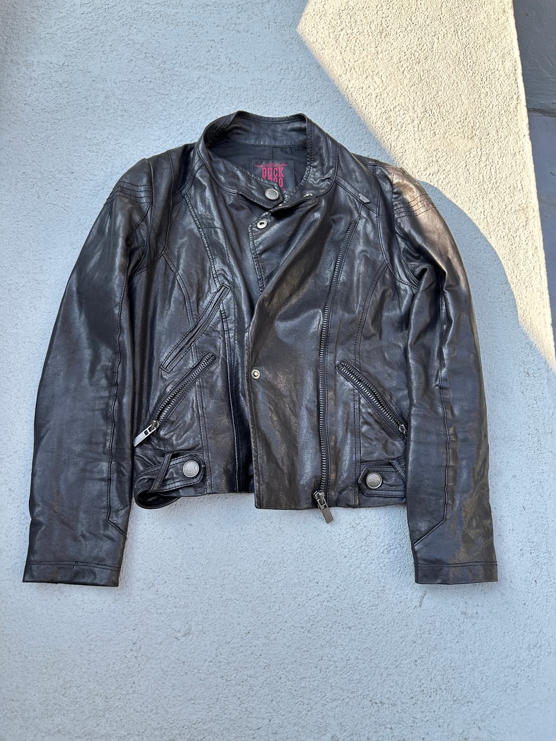 BUCKAROO lambskin leather jacket 상품이미지4