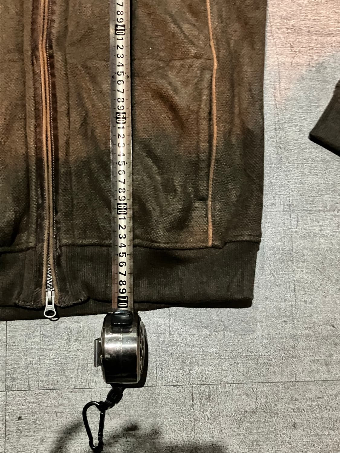 일본빈티지 Intermezzo 올드스쿨보헤미안 골덴견장 집업자켓 상품이미지3