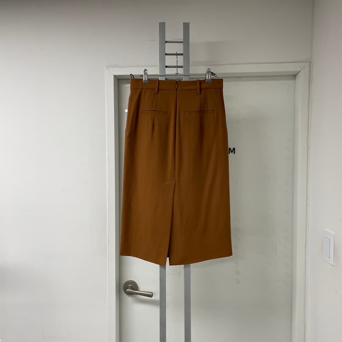 질샌더 브라운 스커트 34 상품이미지4