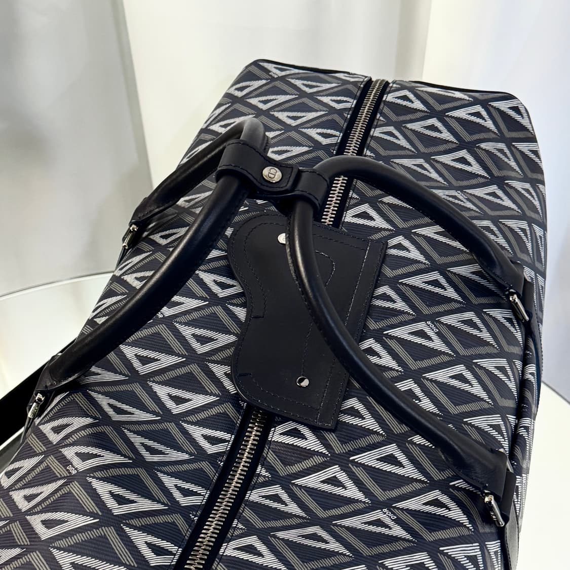 [새상품] 디올 링고 50 보스턴백 키폴 CD 상품이미지7