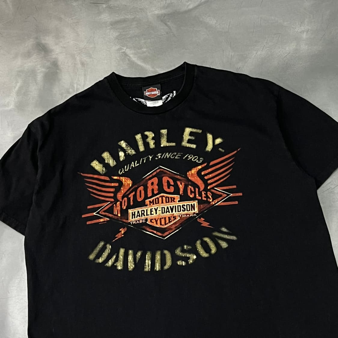  할리데이비슨 프린팅 반팔티 y15682 상품이미지3