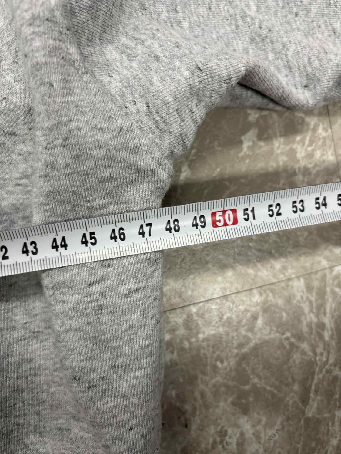 디스이즈네버뎃 시그니처 그레이 걸즈 세미크롭 후드티(M) 상품이미지7