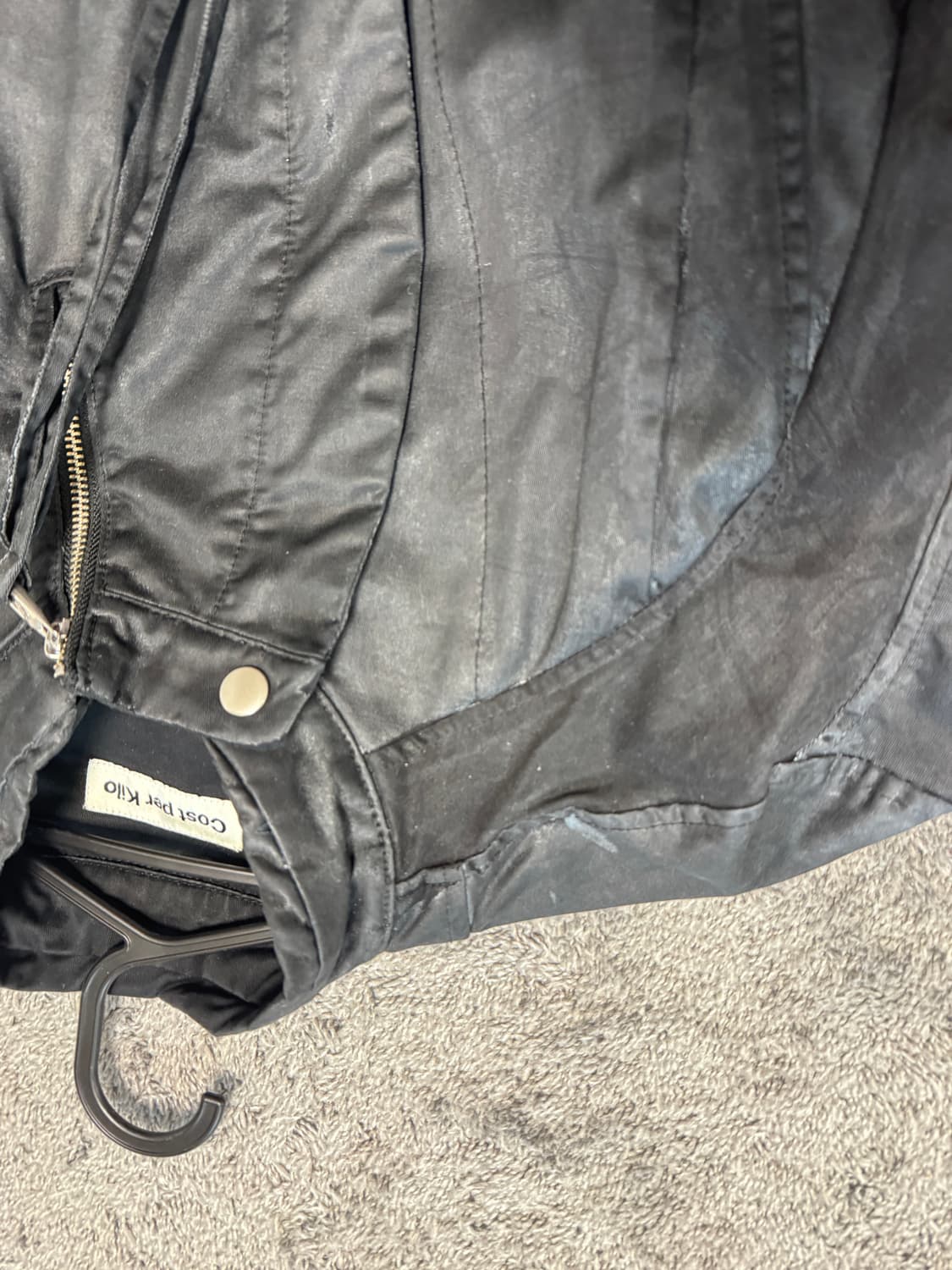 코스트퍼킬로 모터 자켓 블랙 상품이미지4