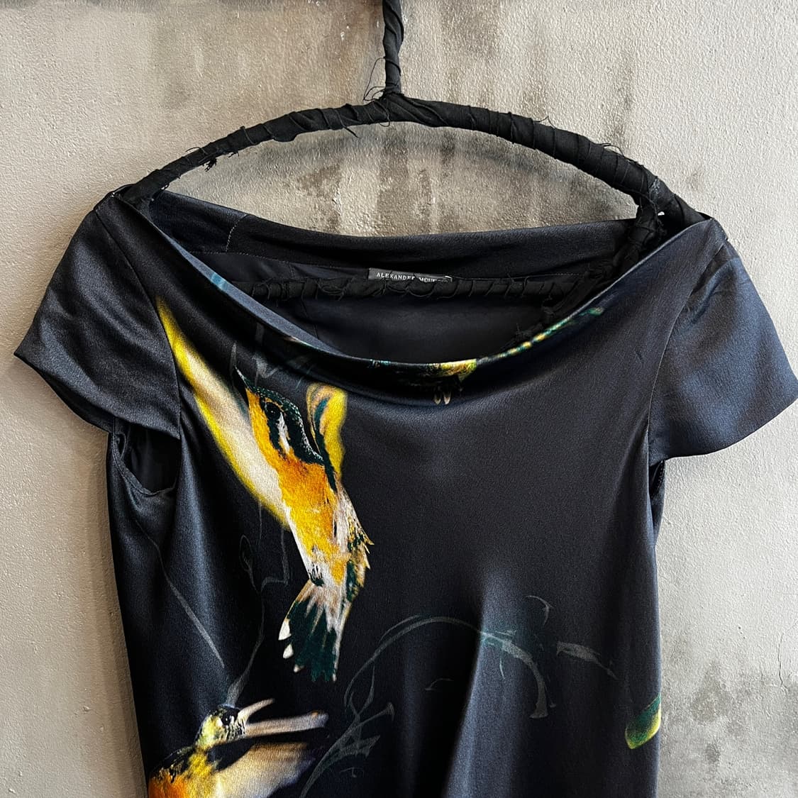 08ss 알렉산더 맥퀸 실크 카울넥 탑 상품이미지3