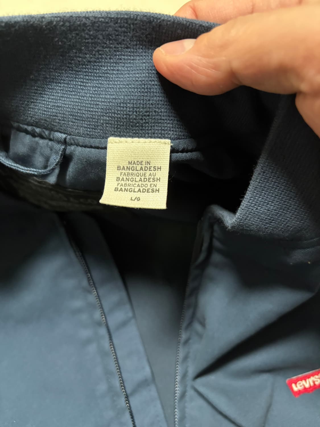 리바이스 봄버 자켓(L) 상품이미지3