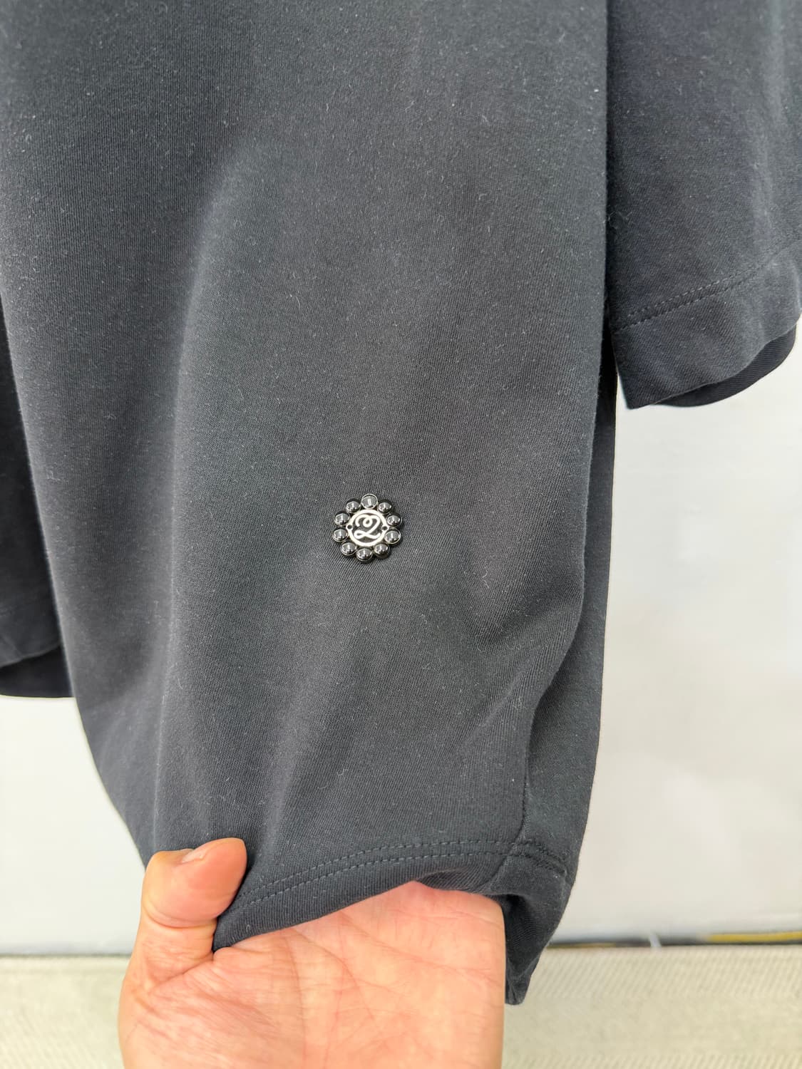 정품) O2ND 오즈세컨 한섬 22ss 레이스 블라우스 82 상품이미지4