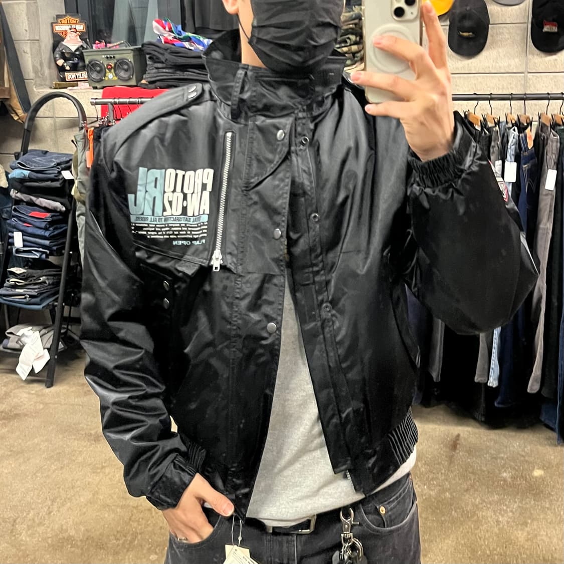 키스레이싱팀 레이싱 봄버 자켓 (105) 상품이미지7