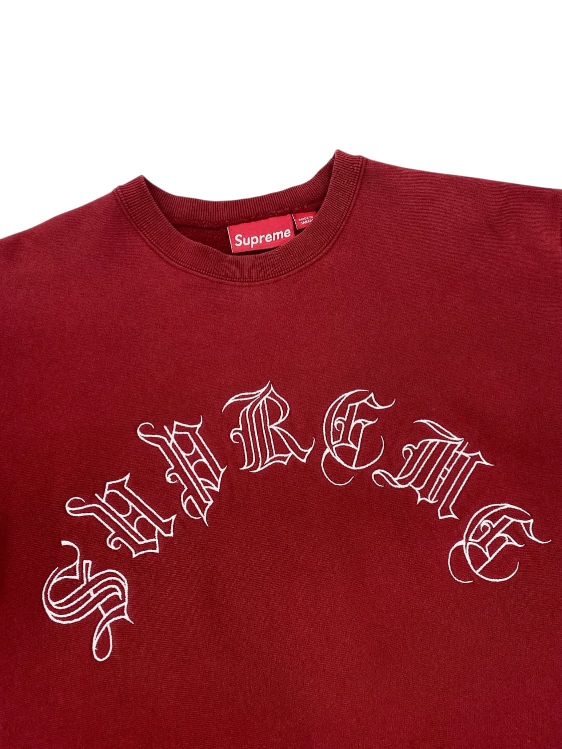 00s 슈프림 올드 잉글리시 스웻셔츠 상품이미지3