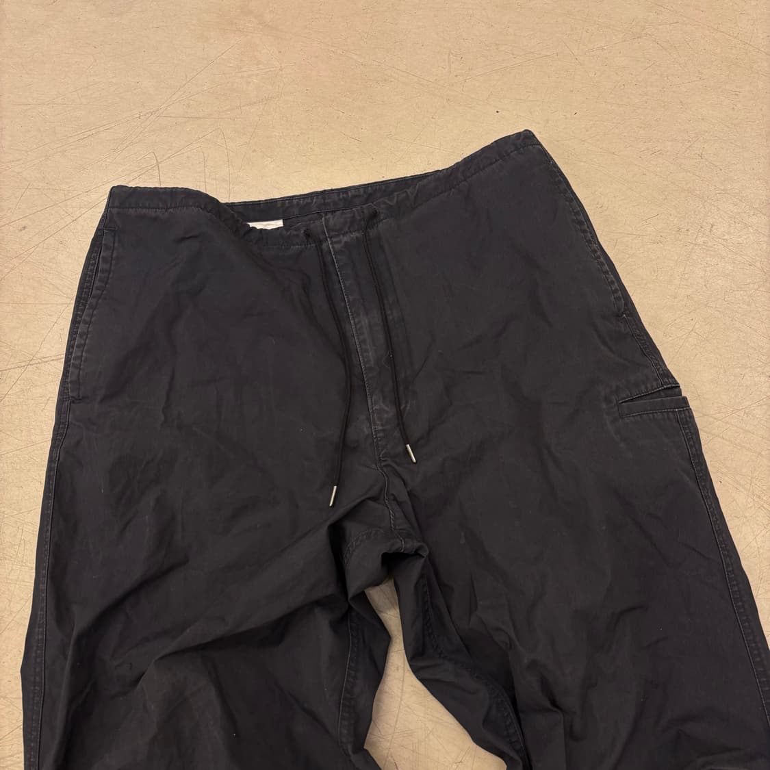 유니클로 스냅 코튼 와이드 팬츠 상품이미지2